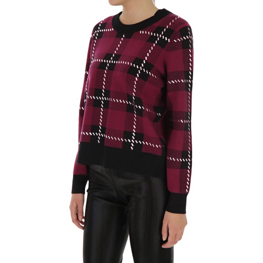 Michael Kors Sweter dla Kobiet Na Wyprzedaży, granat (owoc), Bawełna, 2019, 40 M