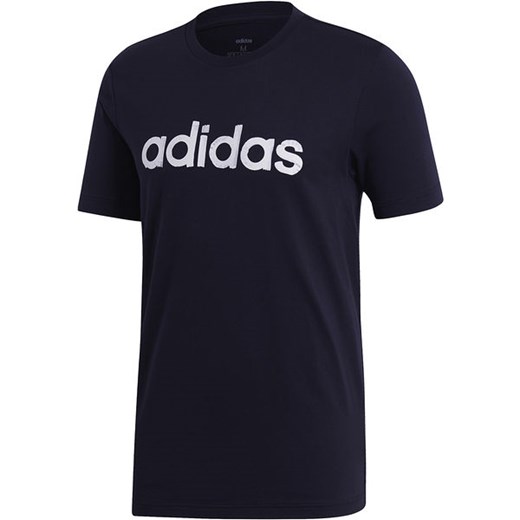 Koszulka męska Graphic Linear Tee 3 Adidas (granatowa)  Adidas L wyprzedaż SPORT-SHOP.pl 