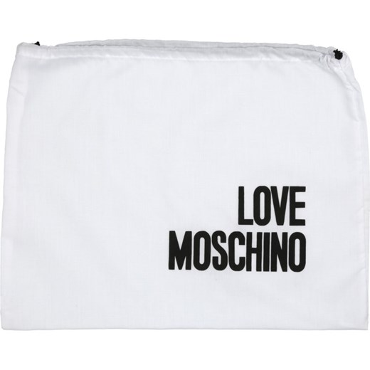 Shopper bag Love Moschino na ramię bez dodatków 
