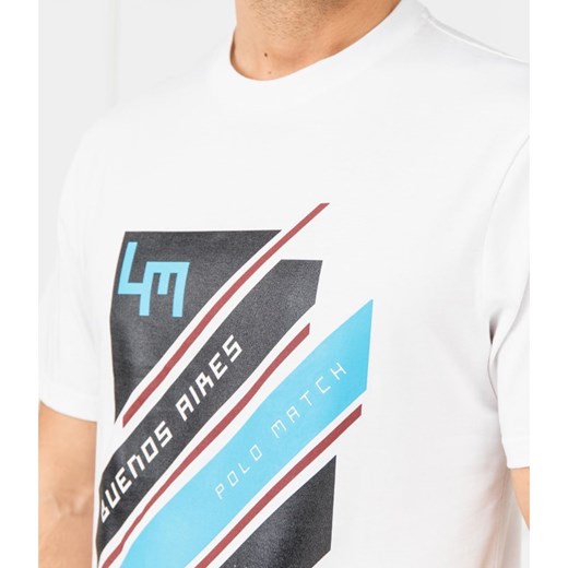 T-shirt męski La Martina z krótkimi rękawami młodzieżowy 