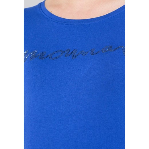 Basicowy t-shirt z napisem  Monnari M promocja E-Monnari 