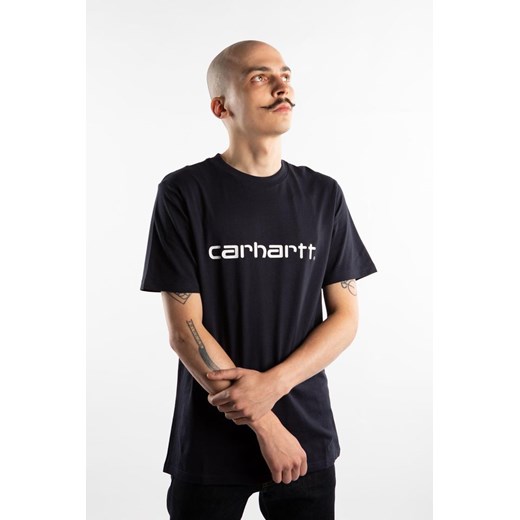 T-shirt męski Carhartt Wip z krótkim rękawem w stylu młodzieżowym 