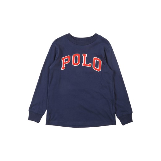 Odzież dla niemowląt Polo Ralph Lauren granatowa dla chłopca w nadruki 