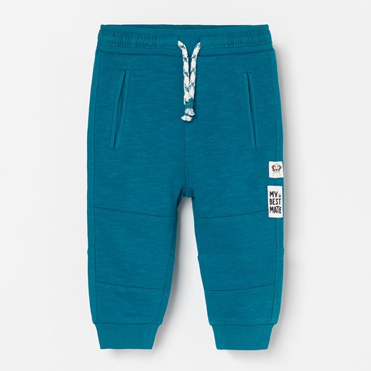 Reserved - Spodnie dresowe z bawełny organicznej - Niebieski Reserved  80 