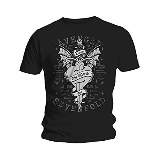 T-shirt Avenged Sevenfold Cloak and Dagger dla mężczyzn, kolor: czarny