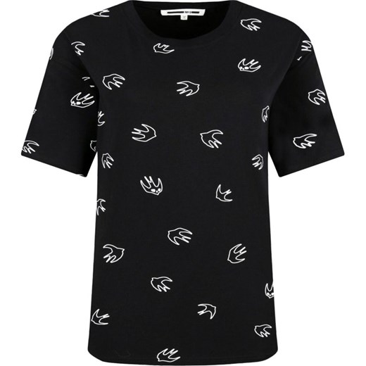 McQ Alexander McQueen T-shirt mini swal | Boyfriend fit Alexander Mcqueen  S Gomez Fashion Store