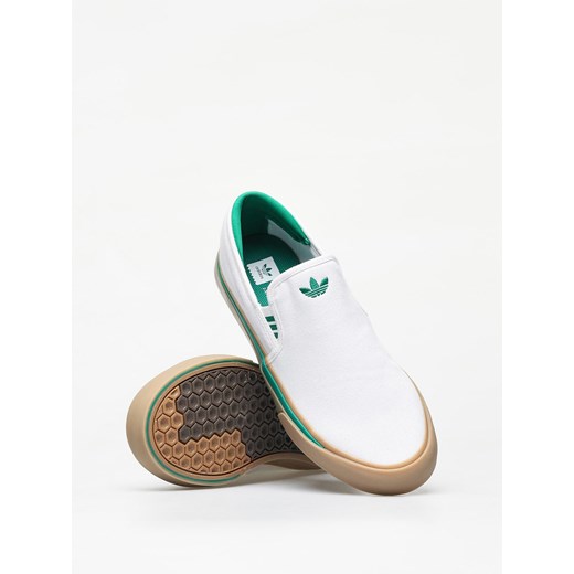 Buty adidas Sabalo Slip (ftwr white/bold green/gum4)  Adidas 42 SUPERSKLEP