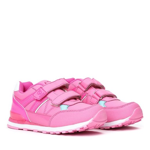 Różowe sportowe buty dziewczęce Colourful - Obuwie Royalfashion.pl  30 