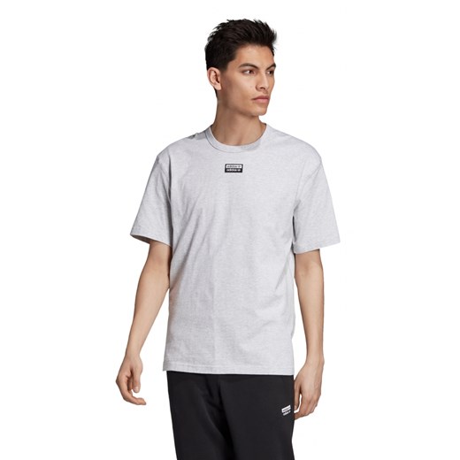 Koszulka sportowa biała Adidas Originals z dzianiny 