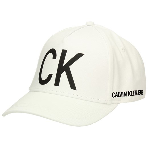 Czapka z daszkiem męska Calvin Klein biała 