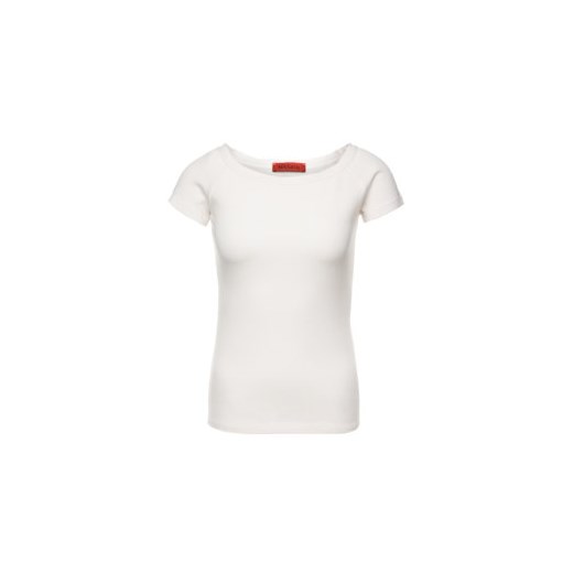 Bluzka damska Max & Co. biała z krótkimi rękawami 