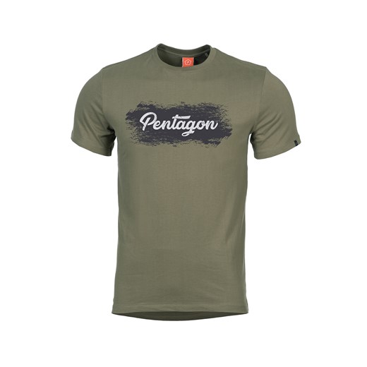 T-shirt męski Pentagon z krótkim rękawem z bawełny 