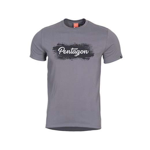 T-shirt męski Pentagon z krótkim rękawem w stylu młodzieżowym 