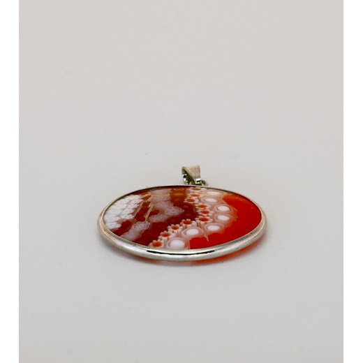 Wisiorek Murrina Czerwona - biżuteria szkło Murano Skarby Murano   