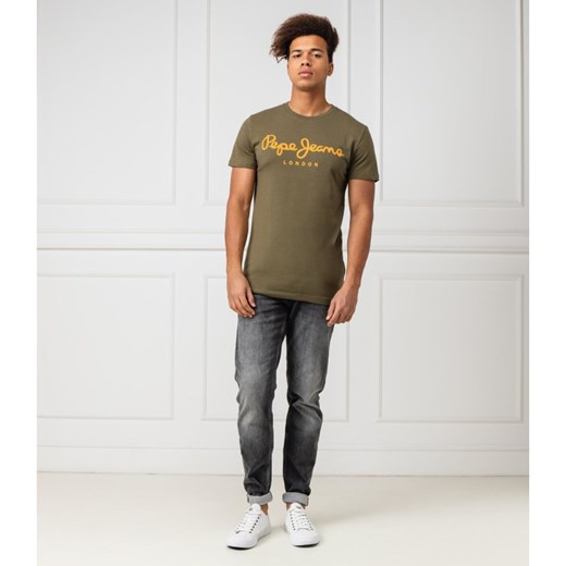 Pepe Jeans London T-shirt Original | Slim Fit | stretch Pepe Jeans  XL Gomez Fashion Store
