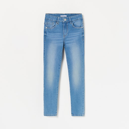 Reserved - Spodnie jeansowe skinny fit - Niebieski  Reserved 128 
