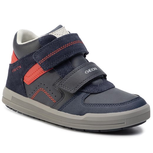 Buty zimowe dziecięce wielokolorowe Geox trzewiki