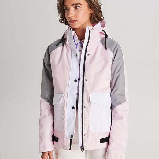 Cropp - Wodoszczelna kurtka o sportowym kroju - Różowy Cropp  L 