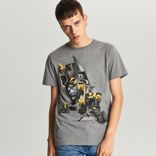 Cropp - Koszulka Batman - Szary  Cropp XXL 