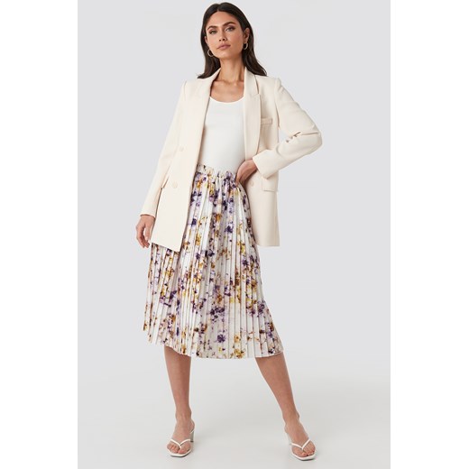 NA-KD Tie Dye Print Pleated Midi Skirt - Multicolor NA-KD 46