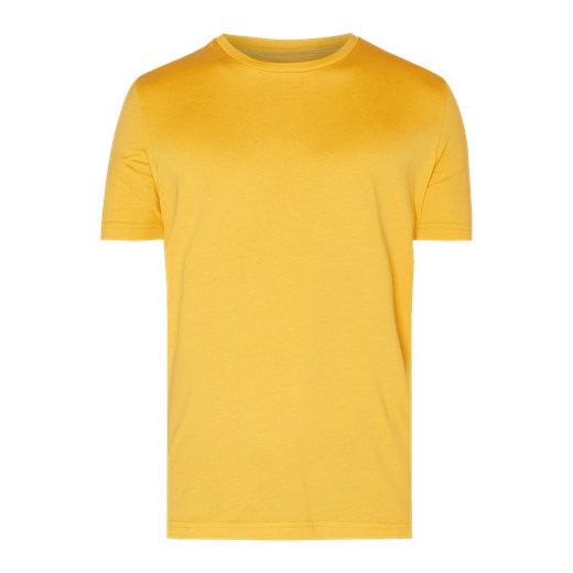T-shirt męski Christian Berg Men złoty z krótkim rękawem 
