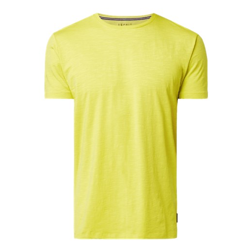 T-shirt męski Esprit z krótkim rękawem bez wzorów 