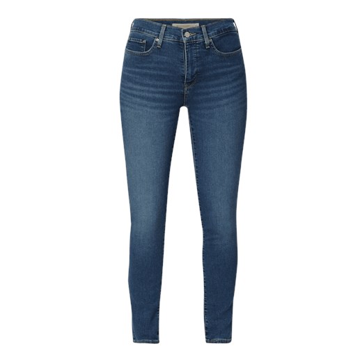 Jeansy o kroju shaping skinny fit z naszywką z logo 27/30 wyprzedaż Peek&Cloppenburg 