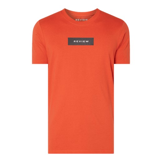 T-shirt z nadrukiem z logo  Review M Peek&Cloppenburg 