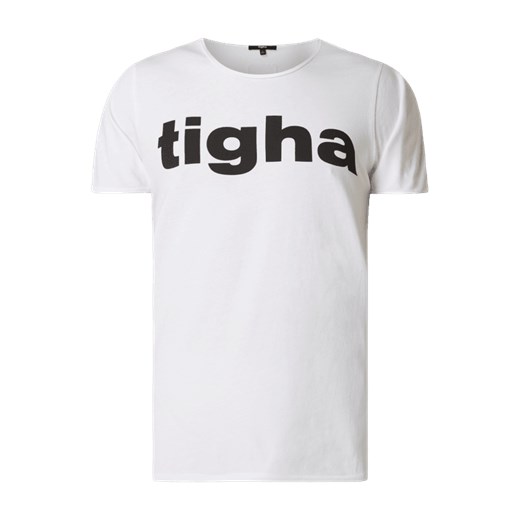 T-shirt męski Tigha z bawełny z krótkimi rękawami 