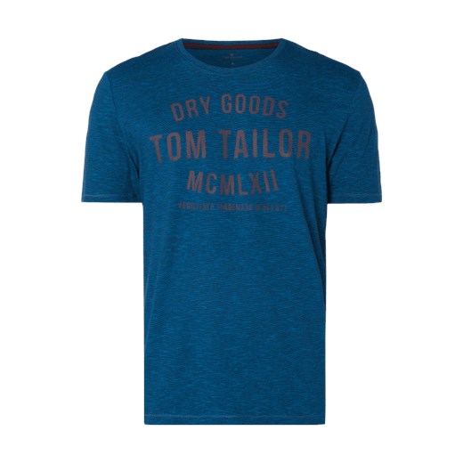 T-shirt męski Tom Tailor z krótkim rękawem w nadruki 