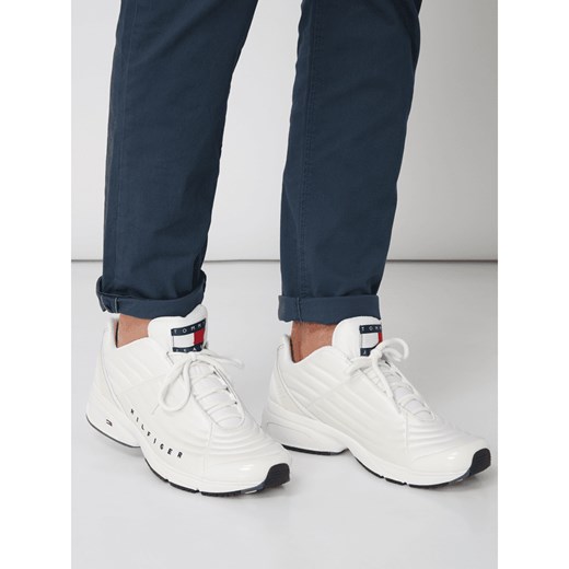 Buty sportowe męskie Tommy Jeans wiązane z tkaniny 