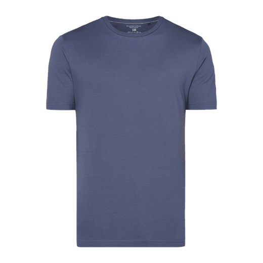 T-shirt męski Christian Berg Men casualowy niebieski 