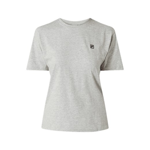 T-shirt z naszywką z logo