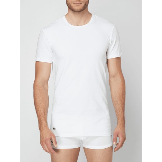 T-shirt męski Lacoste bawełniany z krótkimi rękawami 