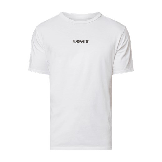 T-shirt męski biały Levi's® w nadruki 