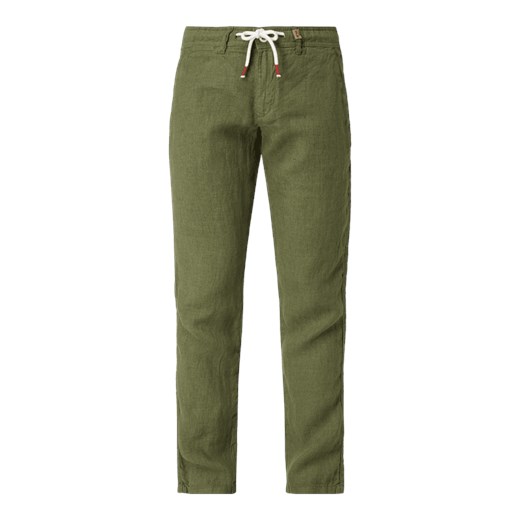Spodnie męskie zielone Montego 