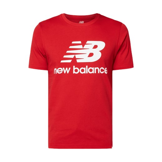 T-shirt męski New Balance czerwony 
