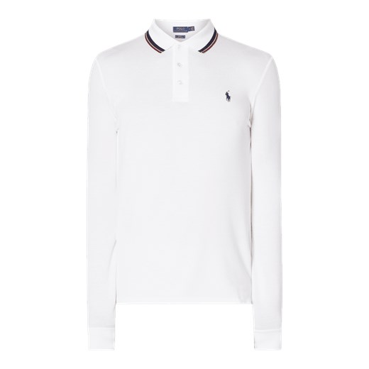 T-shirt męski Polo Ralph Lauren bez wzorów casual z długim rękawem 
