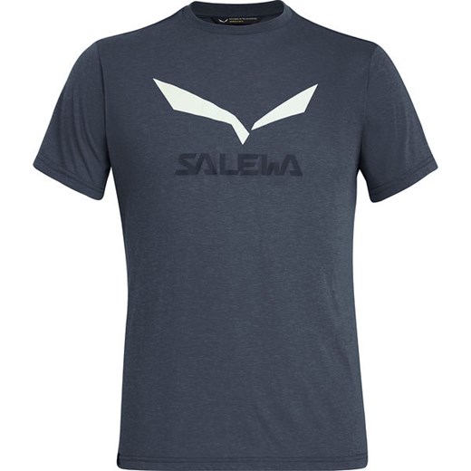 Koszulka męska Solidlogo Dri-Release Salewa (ombre blue melange)  SALEWA XL SPORT-SHOP.pl