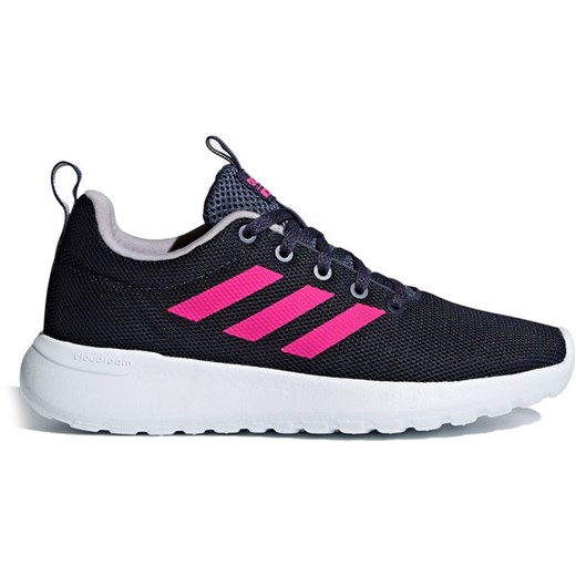 Buty młodzieżowe Lite Racer Clean Adidas (trace blue/shock pink) Adidas  40 promocja SPORT-SHOP.pl 