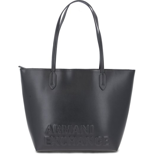 Shopper bag Armani czarna na ramię 