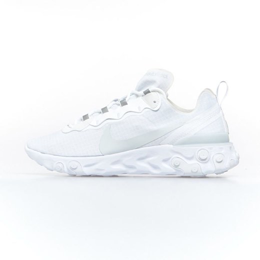 Buty sportowe damskie białe Nike sneakersy casual sznurowane 