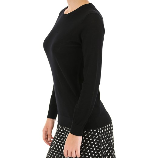 Michael Kors Sweter dla Kobiet Na Wyprzedaży w Dziale Outlet, czarny, Wełna merynosowa, 2021, 38 40 44