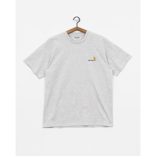 T-shirt Carhartt WIP American Script (ash heather)  Carhartt Wip L Roots On The Roof