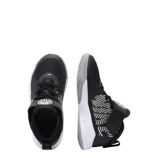 Buty sportowe dziecięce Nike Sportswear sznurowane czarne ze skóry 