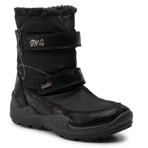 Czarne buty zimowe dziecięce Primigi gore-tex 