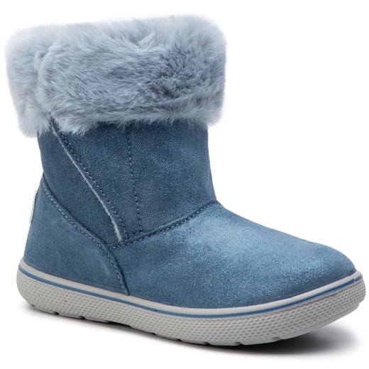 Buty zimowe dziecięce Primigi kozaki bez wzorów na zimę bez zapięcia 