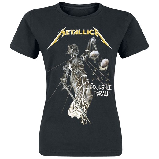Bluzka damska Metallica bawełniana młodzieżowa 