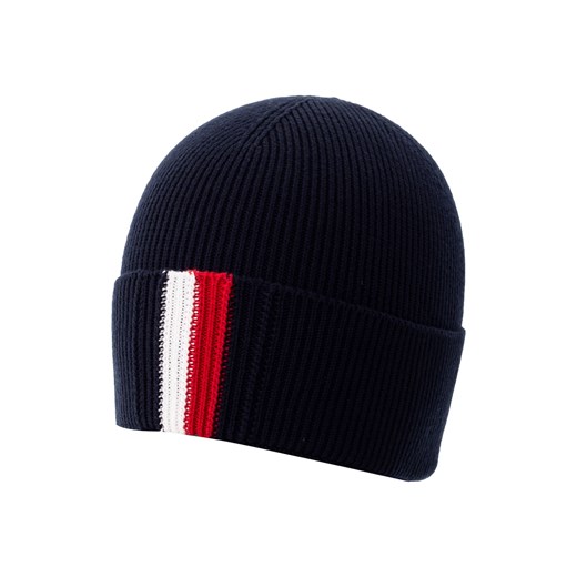 TOMMY HILFIGER CZAPKA ZIMOWA CORPORATE PIMA COTTON BEANIE NAVY AM0AM04848 413  Tommy Hilfiger  messimo