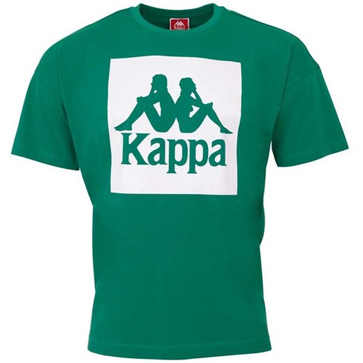 Koszulka męska Edward Bosphorus Kappa (zielona) Kappa  S promocyjna cena SPORT-SHOP.pl 